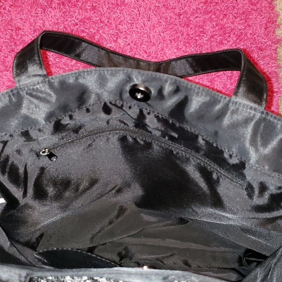 Silver Glittery Tote - Picture 2 of 3